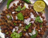 A picture of step 5 of Kala Chana Chaat.
