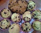 Hình bước làm 3 của món Bánh muffin quả bơ chocolate chip