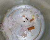A picture of step 1 of Bone soup.