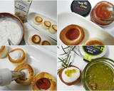 Foto del paso 1 de la receta: Mini volovanes de brandada de bacalao con caviar de aove