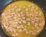 Foto del paso 2 de la receta Fettuccine a la crema de salchichas con Parmesano