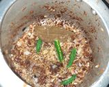 A picture of step 2 of Jhatpat Chicken Bhuna masala.