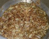 A picture of step 1 of Aloo biryani.