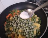 A picture of step 6 of White Gravy Veg Korma.