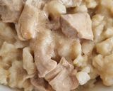 Tejfölös csirkepörkölt recept fázis 8 fotója