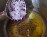 A picture of step 3 of Chana dal.