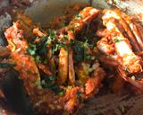 A picture of step 11 of Kakrar Jhal/Bengali style Crab.