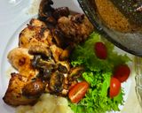 Gambar langkah 4 resipi Lemon Herb Chicken With Creamy Potatoes.
