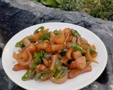 Foto langkah ke 4 dari resep Kikil Kecap Cabe Hijau (Kulit Sapi).