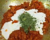 A picture of step 3 of Paneer Bhurji.
