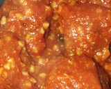 Foto del paso 9 de la receta: Albóndigas caseras en salsa de tomate y vino al ajillo