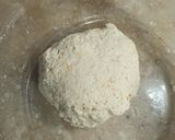 A picture of step 1 of Raaj kachori.