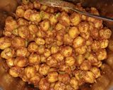छोले चाट (Chole Chaat recipe in Hindi) रेसिपी चरण 3 फोटो