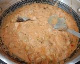 A picture of step 4 of Soya chunks ki sabzi.