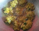 A picture of step 2 of "Crunchy Cabbage fritters"(Bada) #Cookpad.