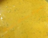 A picture of step 3 of Ridge gourd fritters.
