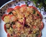 A picture of step 3 of Sabudana pulao.