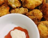 Hình bước làm 5 của món Gà Popcorn