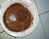 Foto langkah ke 2 dari resep Brownis kukus chocolatos ekonomis.
