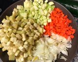Foto del paso 1 de la receta Lasaña de pollo y shūcài
