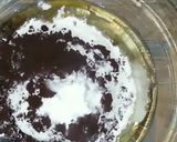 A picture of step 3 of Chocolate heaven tea cake.