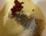 صورة لخطوة 2 من وصفة أقاشي (دجاج بطحينة اللوز خرافة)