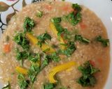 A picture of step 4 of Oats masala veggie soup.