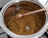 Mézes-mustáros tarja sült répával és bulgurral recept fázis 3 fotója