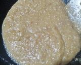A picture of step 6 of Mohanthal recipe.