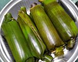 Foto langkah ke 4 dari resep Nasi Bakar Tempe Teri.