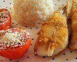 Foto del paso 7 de la receta: Rape frito con guarnición