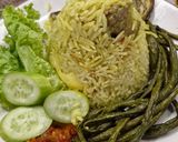 Foto langkah ke 4 dari resep Tumpeng Sunda Praktis.