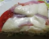 Foto del paso 7 de la receta: Tarta de puerro y cebolla sin masa con guacamole diferente