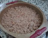 A picture of step 1 of Meat kofta.