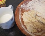 A picture of step 3 of Sweet dumplings (luqaimats).