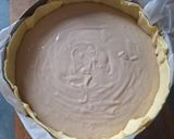Une image de l'étape 2 de Tarte fromage blanc marron.