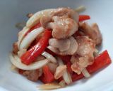 Foto langkah ke 7 dari resep Japanese Chicken Nanban with Paprika.