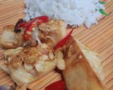 Gambar langkah 5 resipi Mandai goreng.