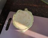 A picture of step 1 of Veg Cabbage tomato.