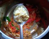 A picture of step 6 of Vegetable Briyani in Pressure cooker.