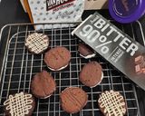 A picture of step 7 of Chocolate orange Sable cookies.