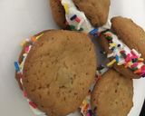 A picture of step 4 of Chocolate chip ice cream cookies.