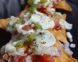 A picture of step 4 of Chessy Mango Nacho.