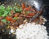 A picture of step 4 of Rajma coconut dal tadka.