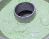 Foto langkah ke 7 dari resep 285. Bolu Tape Singkong Pandan Keju Otang.