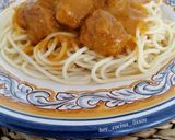 A picture of step 11 of Meatballs in Vegetable Sauce.