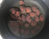 A picture of step 2 of Tamarind and dry plums chatni (sweet and spices and sour) taste.