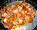 Foto del paso 7 de la receta: Bombones de pollo al curry  envueltos en panceta caramelizada