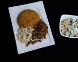 A picture of step 13 of Jollof Rice.