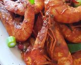 A picture of step 4 of Dry Prawn Curry.